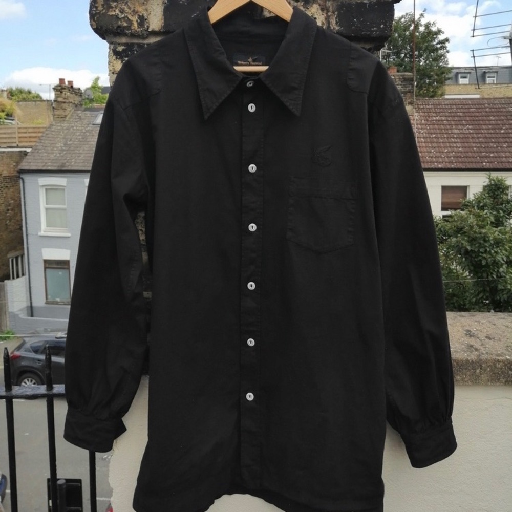 Vivienne westwood Black Button up oversized